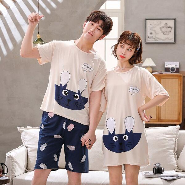 Đồ ngủ đôi nam nữ hoạt hình
