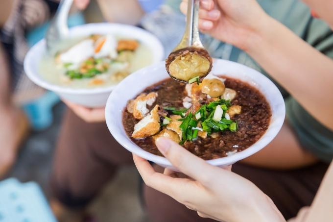 Cháo đậu cà - món ăn sáng dân dã mùa hè
