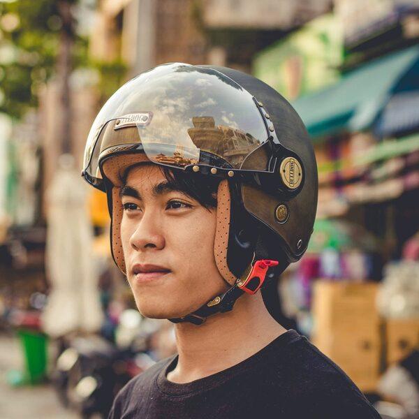 Mũ bảo hiểm ¾ đầu