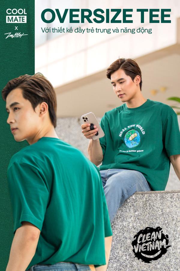 Áo oversize nam local brand
