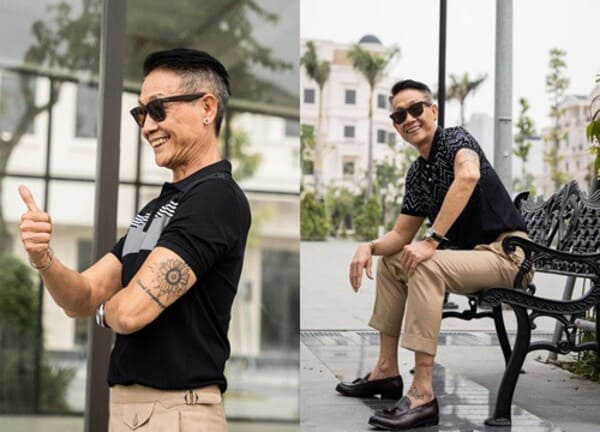 Áo polo mix quần kaki là một set trang phục hoàn hảo, phù hợp với bất cứ sự kiện nào trong đời sống (Nguồn: Việt giải trí)