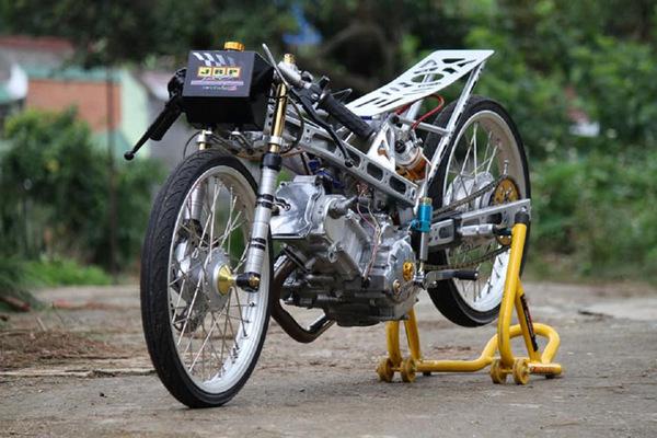 Xe Drag thường được độ lại với dung tích lớn