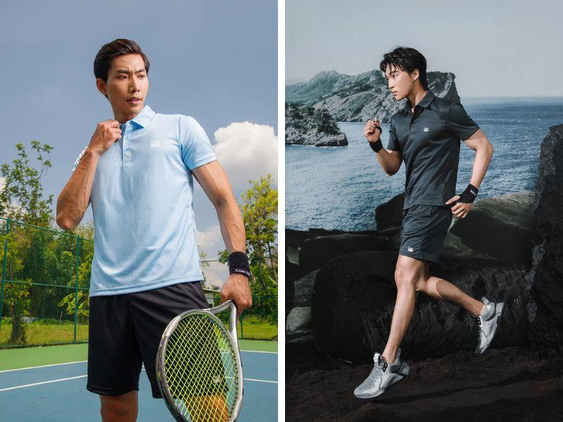 Áo Promax S1 và quần short từ Coolmate đậm chất thể thao