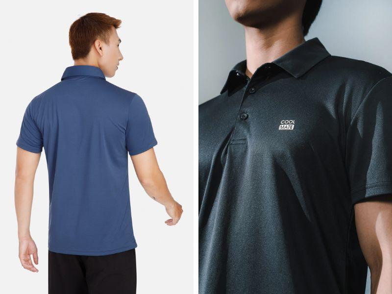Áo Polo thể thao nam ProMax-S1 Logo thoáng khí