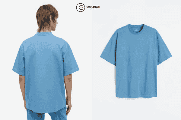 Khi tự đo size áo theo form chuẩn của áo thun nam HM, chàng đừng quên đo kỹ phần ngực