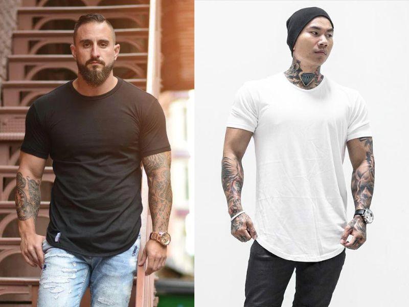 Áo thun màu cơ bản không bao giờ lỗi mốt