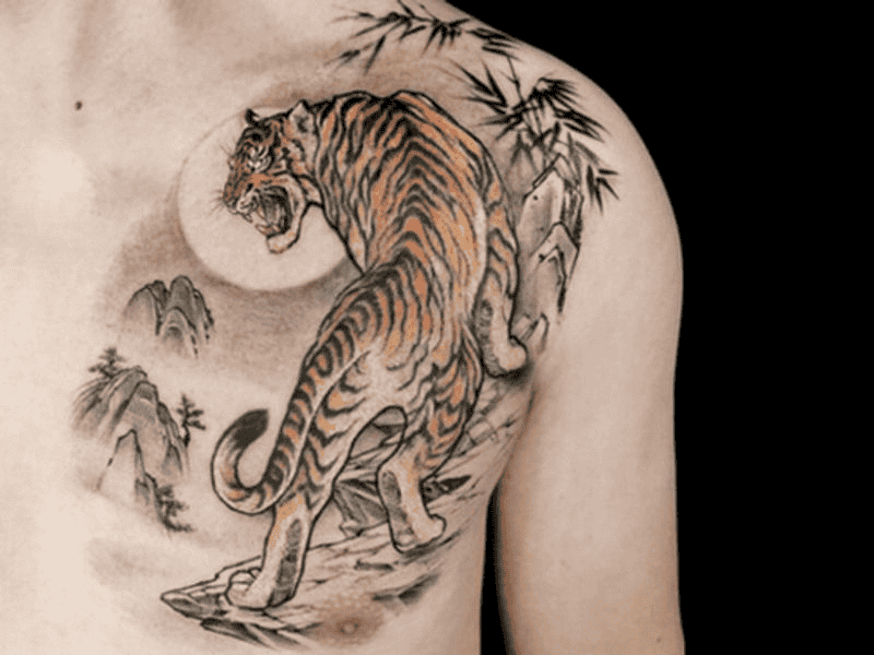 Một vài lưu ý về chiếc hình xăm hổ