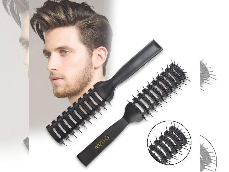 Lược bán nguyệt Chaoba chuyên dụng cho tạo phồng và tạo kiểu tóc nam