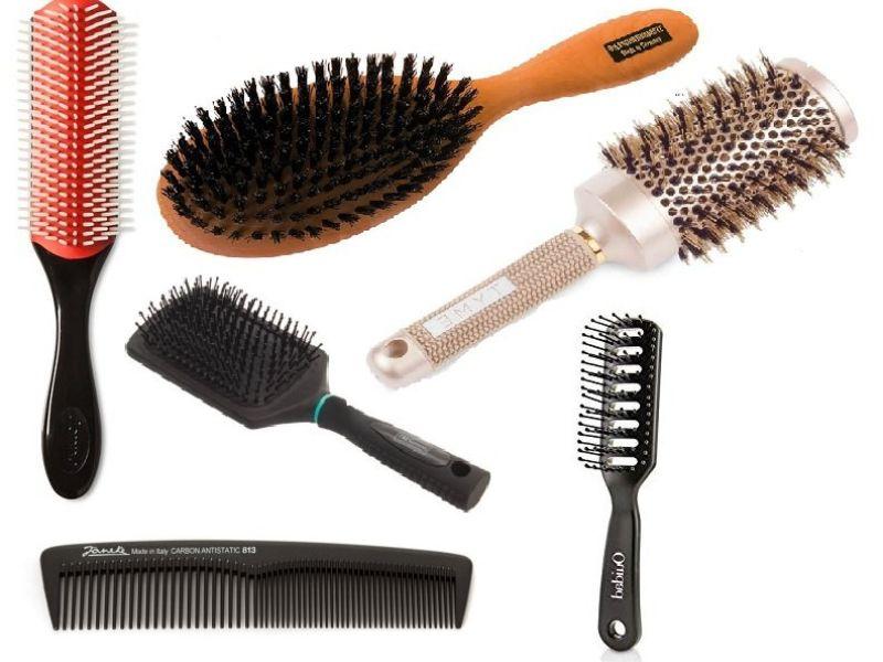 Lược tạo kiểu tóc nam có nhiều chất liệu khác nhau