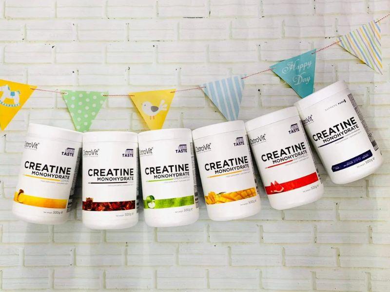 Ostrovit Supreme Pure Creatine Monohydrate: Cải thiện sức bền, tăng lượng phosphocreatine trong cơ bắp.