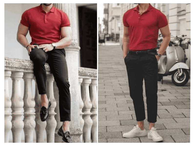 Áo polo đỏ hiện nay đang là items cực hot trong giới trẻ bởi tính linh hoạt khi sử dụng