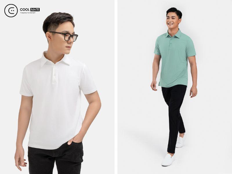 Áo polo nam Excool đa màu sắc để anh em lựa chọn