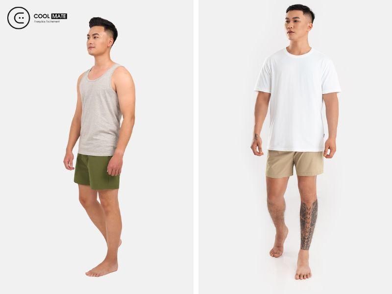 Quần Short nam mặc nhà Excool
