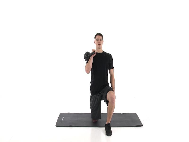 Half-Kneeling Overhead Press