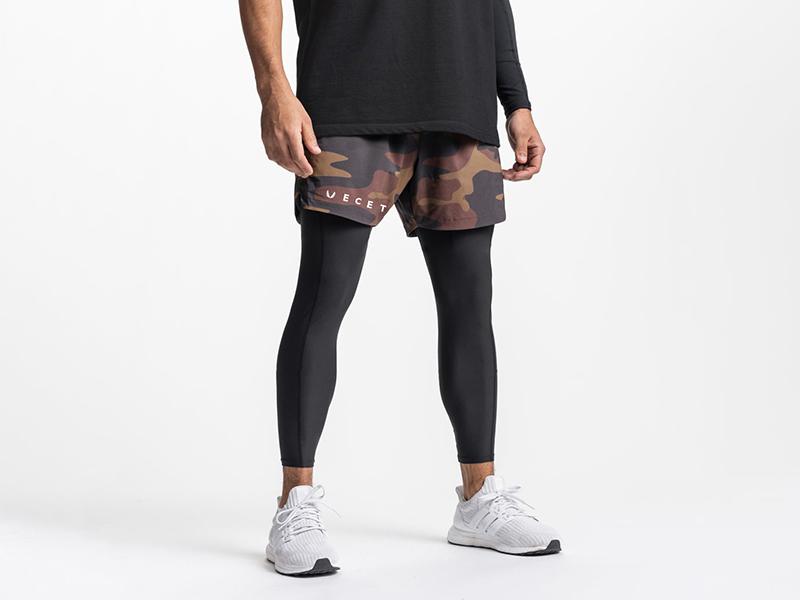 Các gợi ý quần short phối legging nam cực ấn tượng