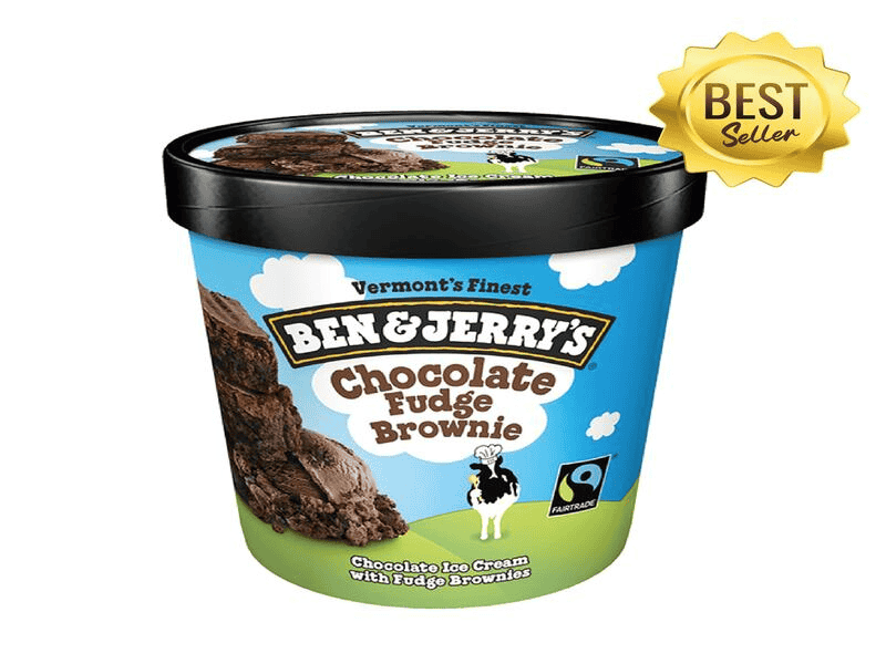 Kem Ben & Jerry's với nhiều hương vị độc đáo