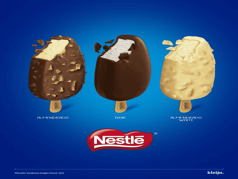 Kem Nestle với hương vị quen thuộc