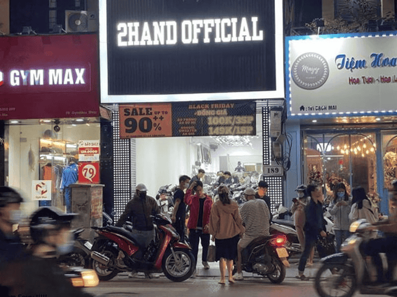 2hand official - Địa điểm bán đồ secondhand giá rẻ tại Hà Nội