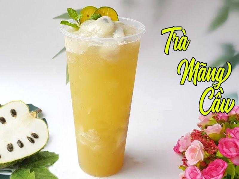 Cách làm trà mãng cầu tại nhà ngon