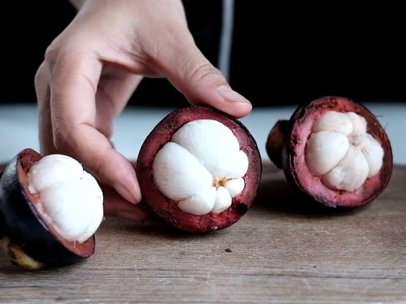 Sơ chế vỏ măng cụt