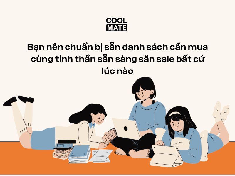 Chuẩn bị tinh thần săn sale