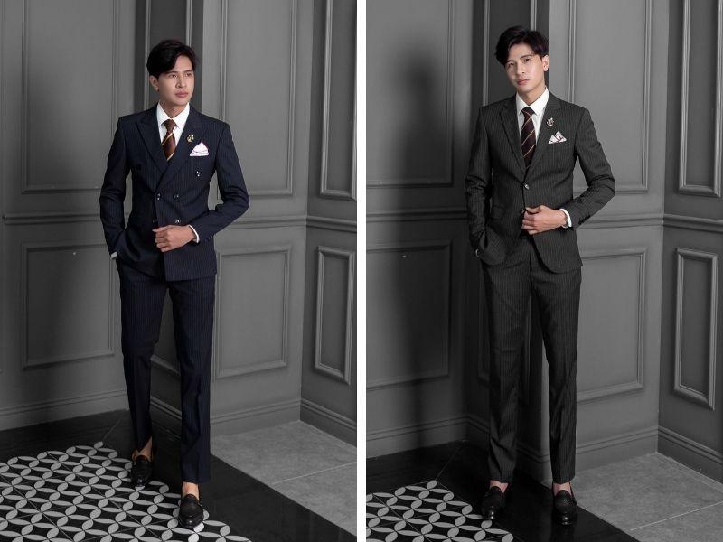 Đàn ông thành đạt trong bộ suit
