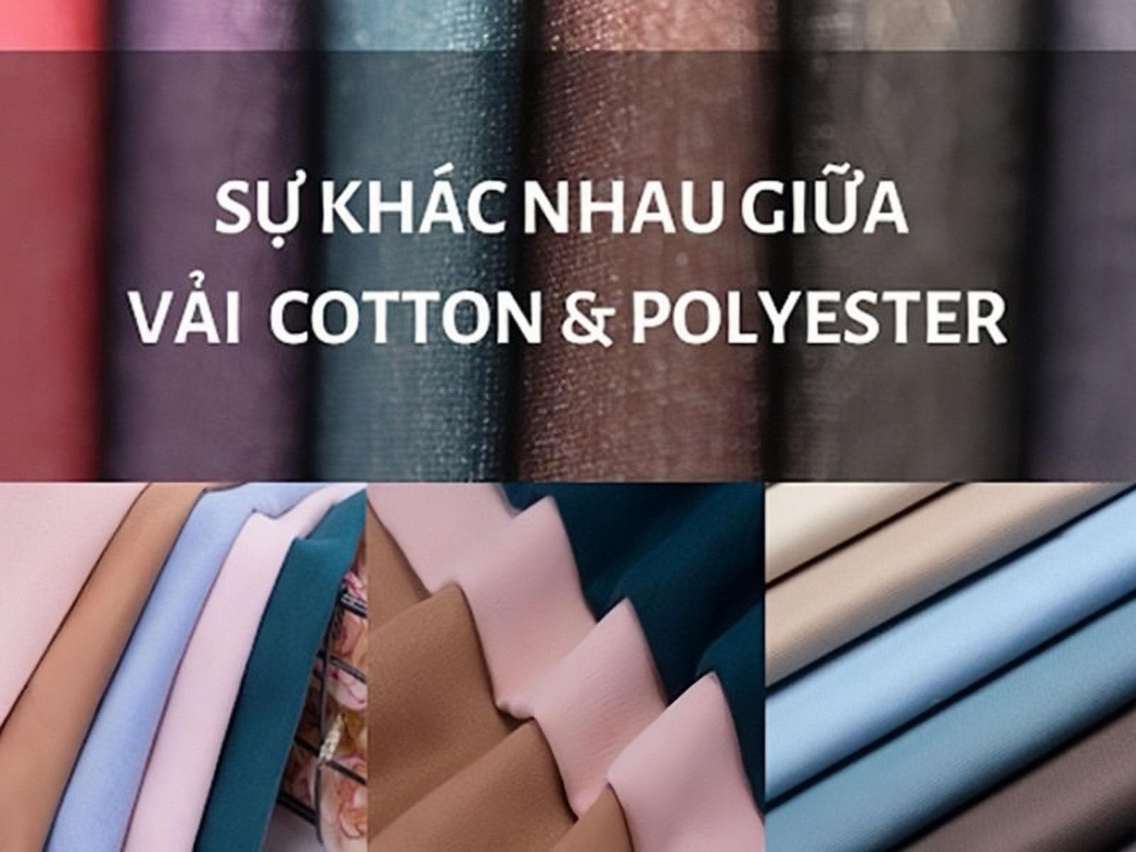 Phân biệt vải Polyester và Cotton