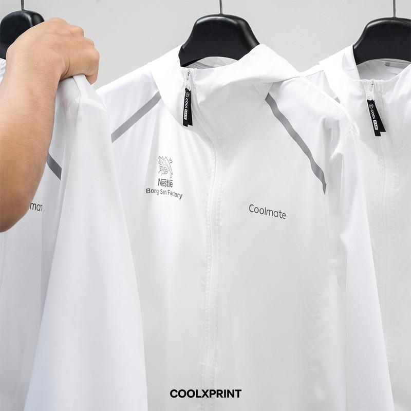 CoolXPrint - đơn vị sản xuất áo khoác nhóm chất lượng