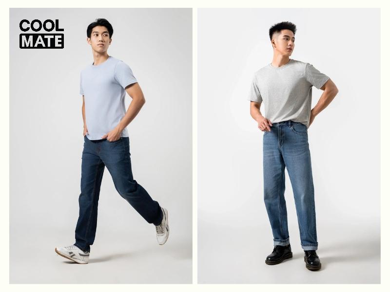 Chọn quần áo đơn giản, tối màu giúp bạn nam trở nên thon gọn