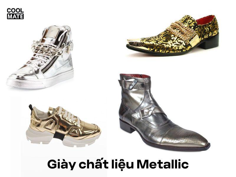 Giày Metallic: điểm nhấn hoàn hảo cho phong cách thời trang của bạn.
