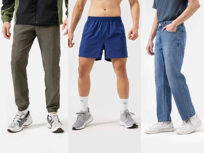 Quần c&aacute; t&iacute;nh thể hiện phong c&aacute;ch thể thao nam