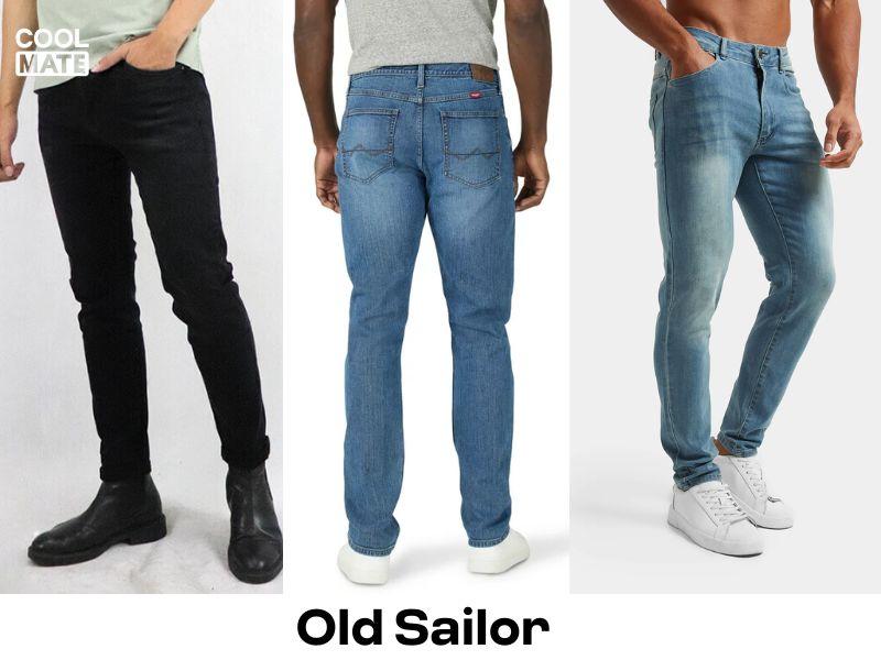 Old Sailor - phong cách bụi bặm cho những anh chàng yêu thích jeans (Nguồn: Coolmate)
