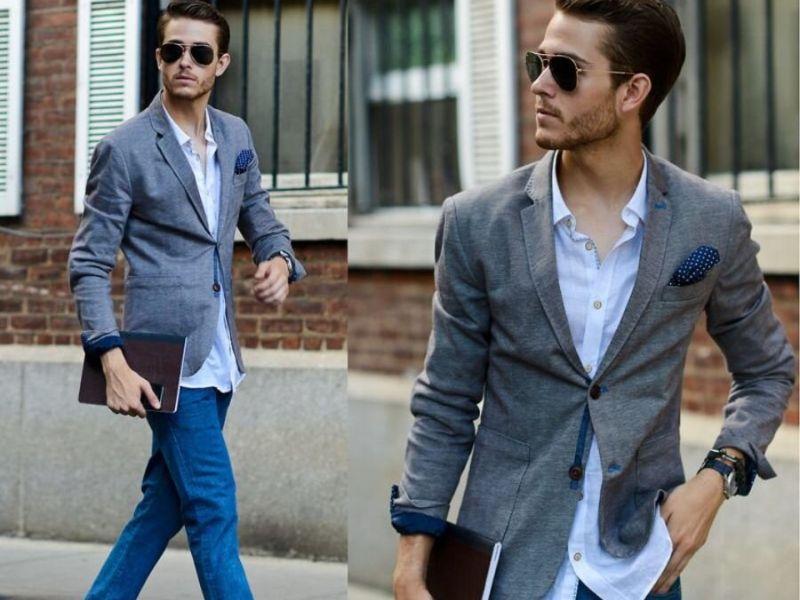 Mặc suit không theo bộ