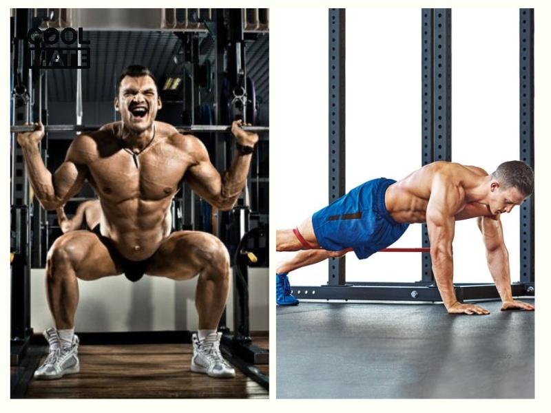 Hover Squats, Barbell Squats, Pyramid Planks l&agrave; c&aacute;c b&agrave;i tập phần dưới hiệu quả
