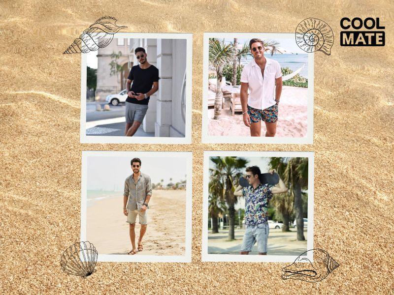 20+ cách phối đồ thời trang nam đi biển cực hot 