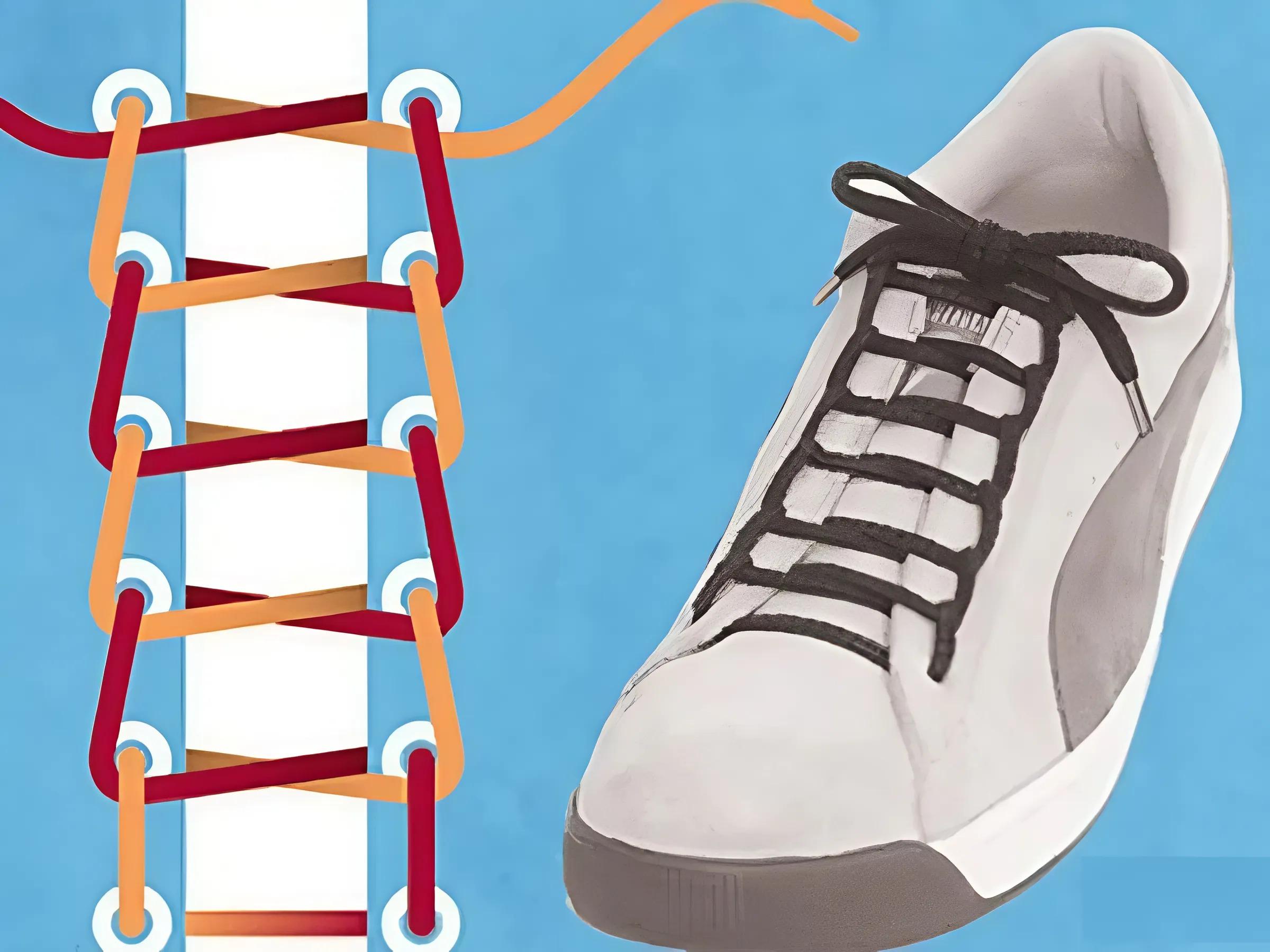 Kiểu buộc Ladder (Dây Thang) Mạnh mẽ, chắc chắn, tạo hiệu ứng thị giác cực đỉnh!