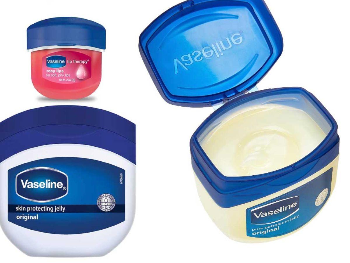 Sự kết hợp giữa Vaseline và bàn chải mềm
