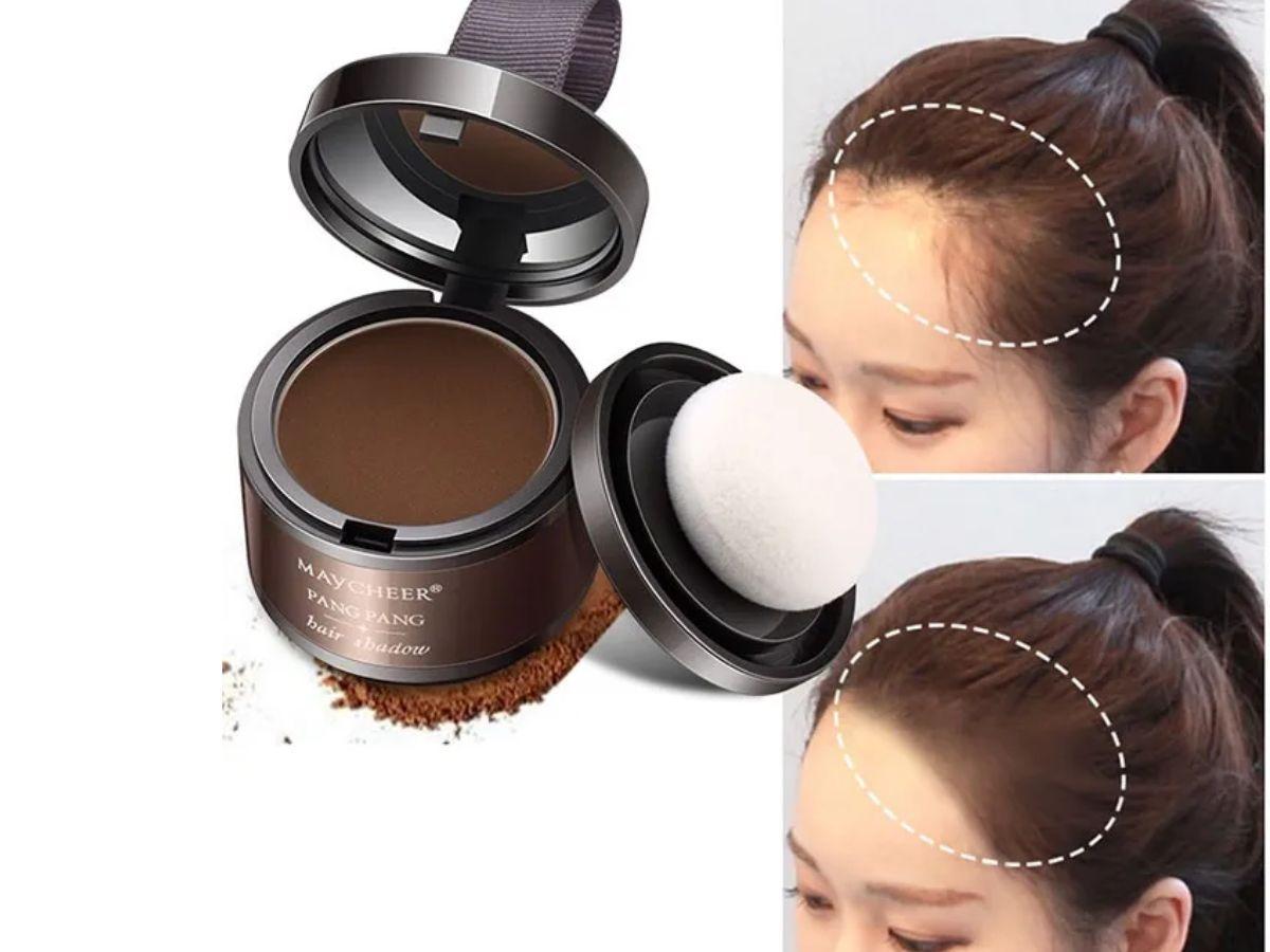 Cơ chế của phấn che khuyết điểm tóc khá đơn giản