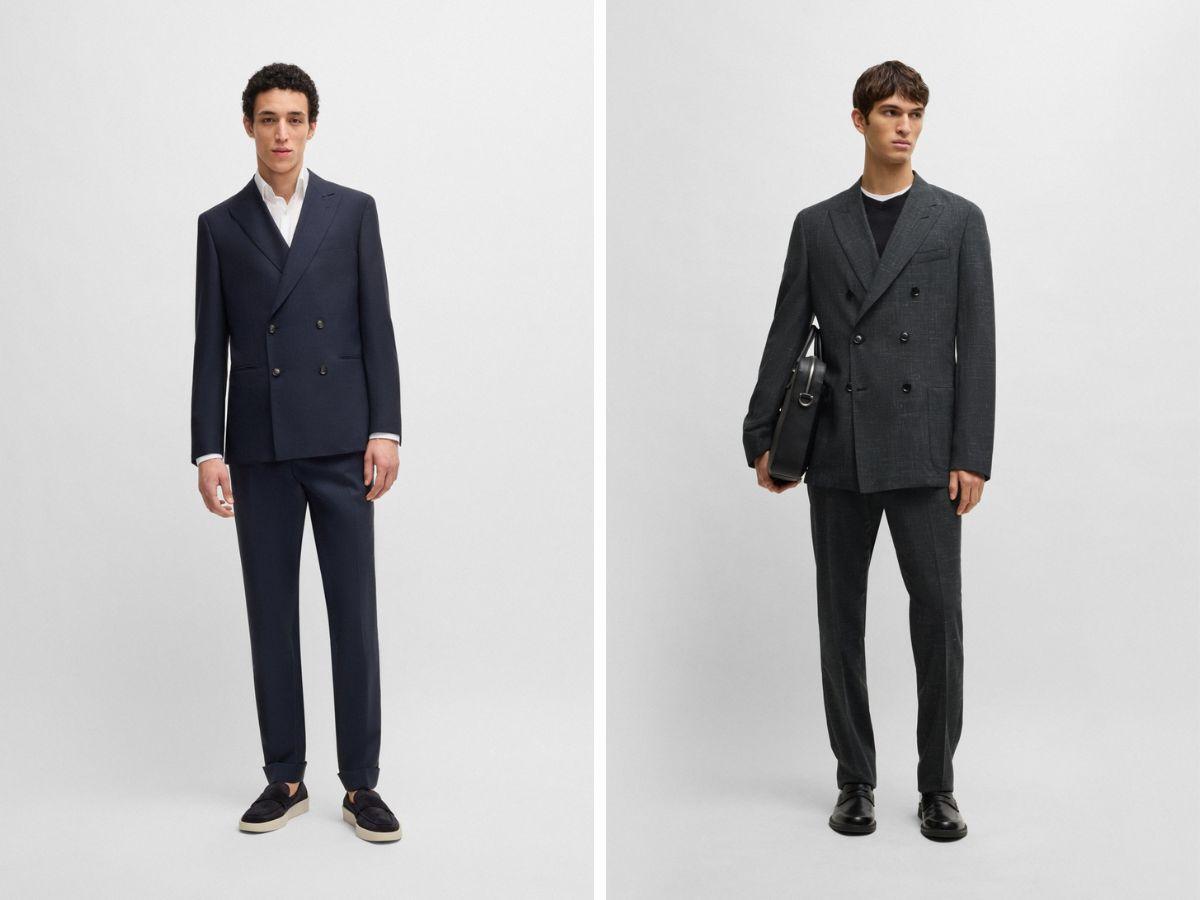 Thương hiệu Hugo Boss nổi tiếng với những bộ suit nam