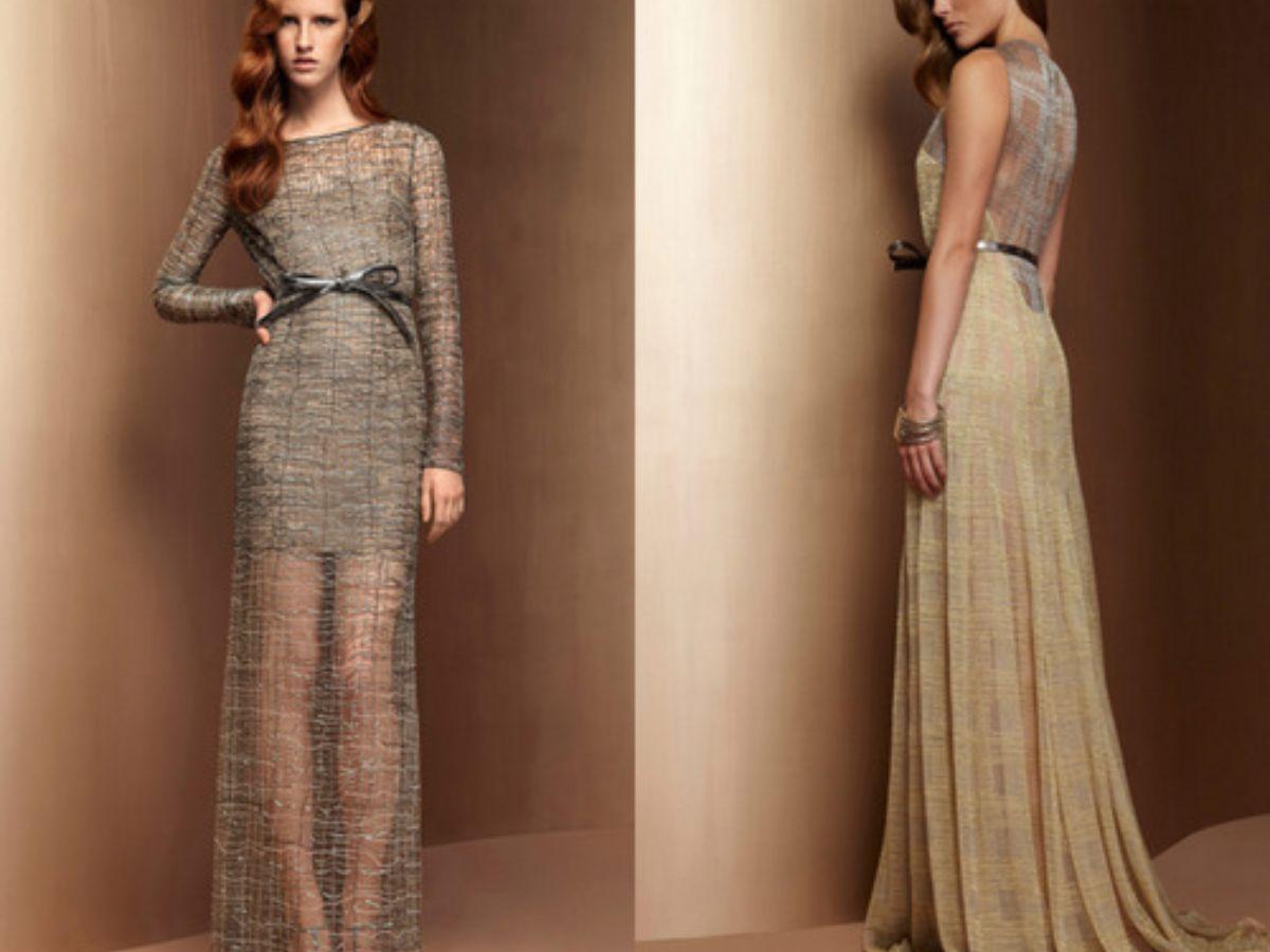Một bộ trang phục Escada rực rỡ và sang trọng