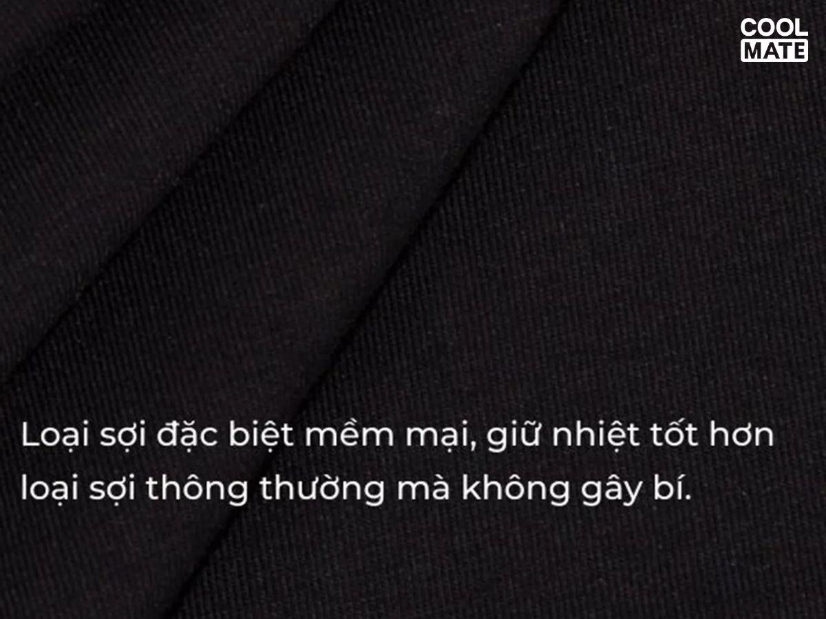 Chất liệu modal mềm mại, giữ nhiệt tốt