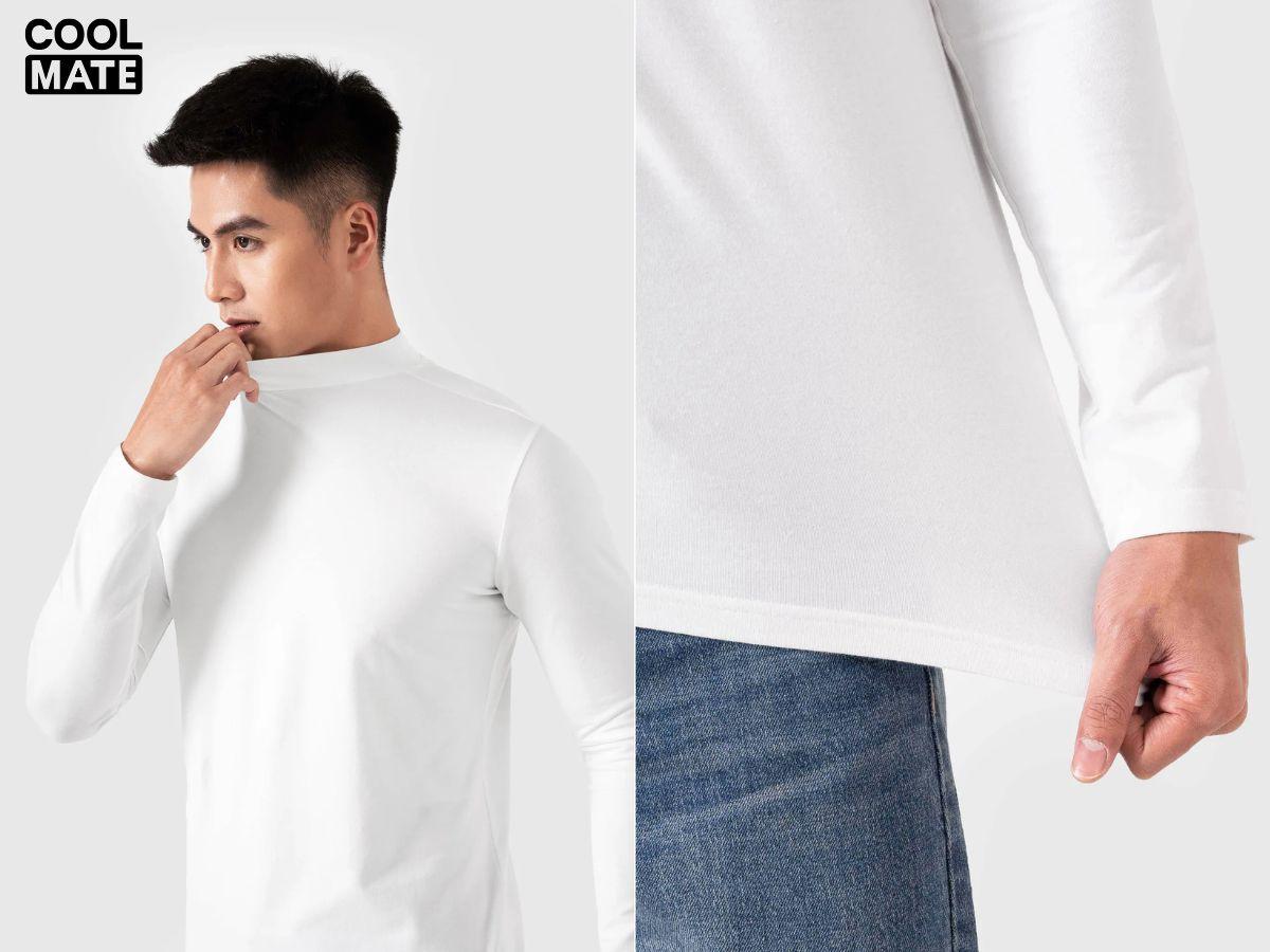 Form dáng và độ co giãn áo tốt, mang lại sự thoải mái khi mặc