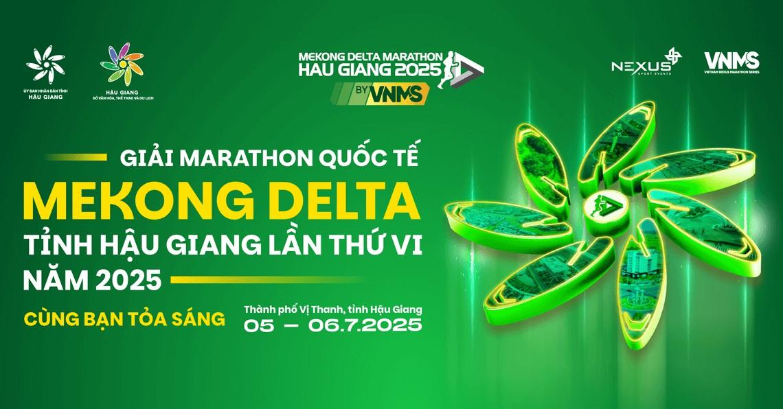 Mekong Delta Marathon có đường chạy đạt chuẩn quốc tế
