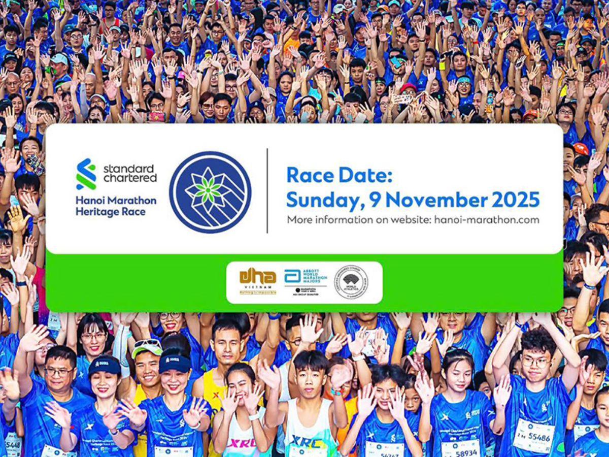 Standard Chartered Hanoi Marathon - Heritage Race mang đến cơ hội khám phá vẻ đẹp Hà thành