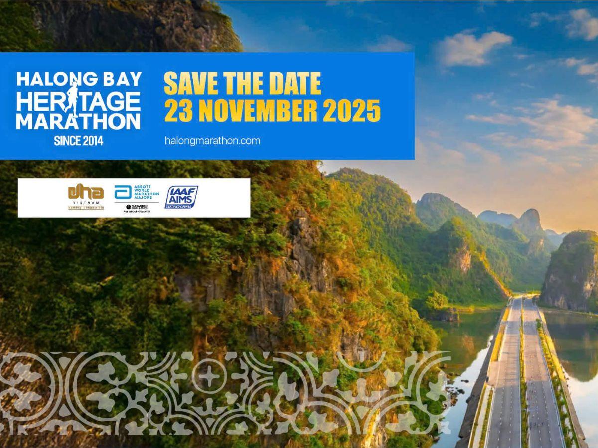 Halong Bay Heritage Marathon là một trong các đường chạy tuyệt vời nhất hành tinh