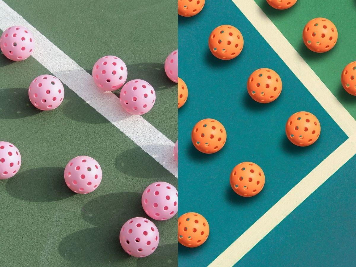 Các màu sắc khác của bóng Pickleball