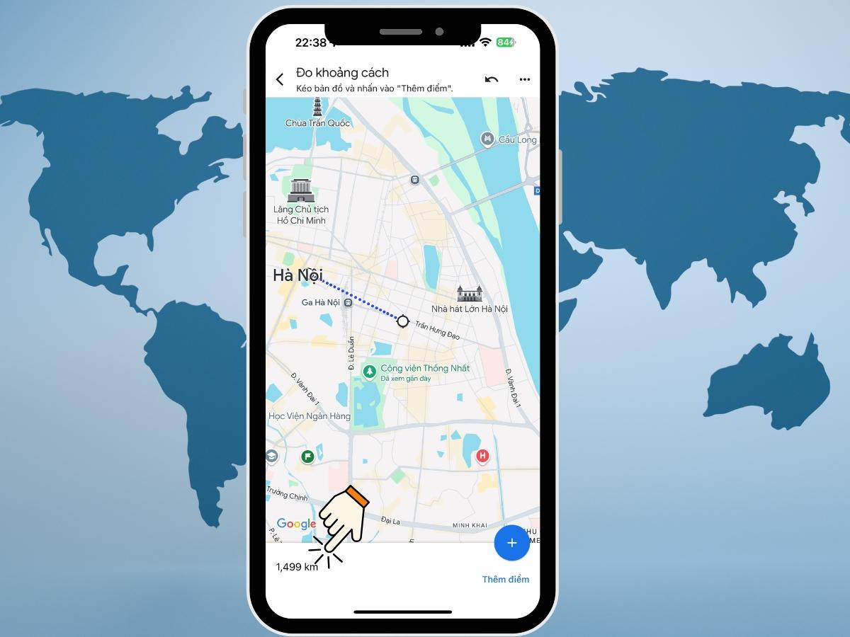 Đo Lộ Trình Google Maps Cho Android & iPhone