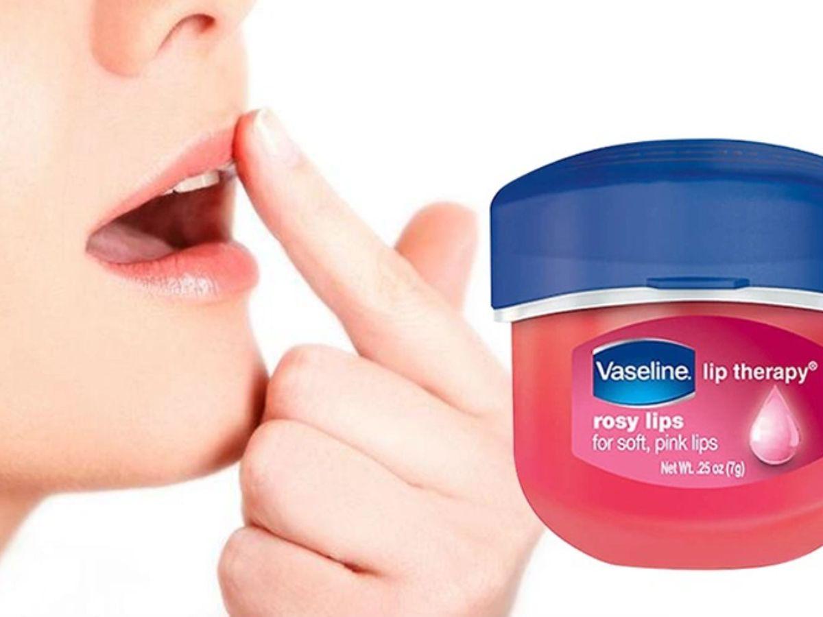 Son dưỡng môi và Vaseline
