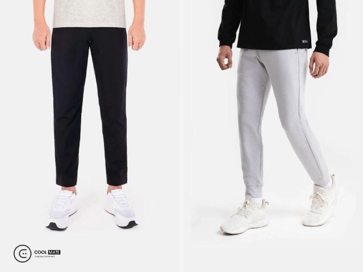 Đa dạng phong cách với các kiểu quần dài nam chất liệu cao cấp từ Coolmate
