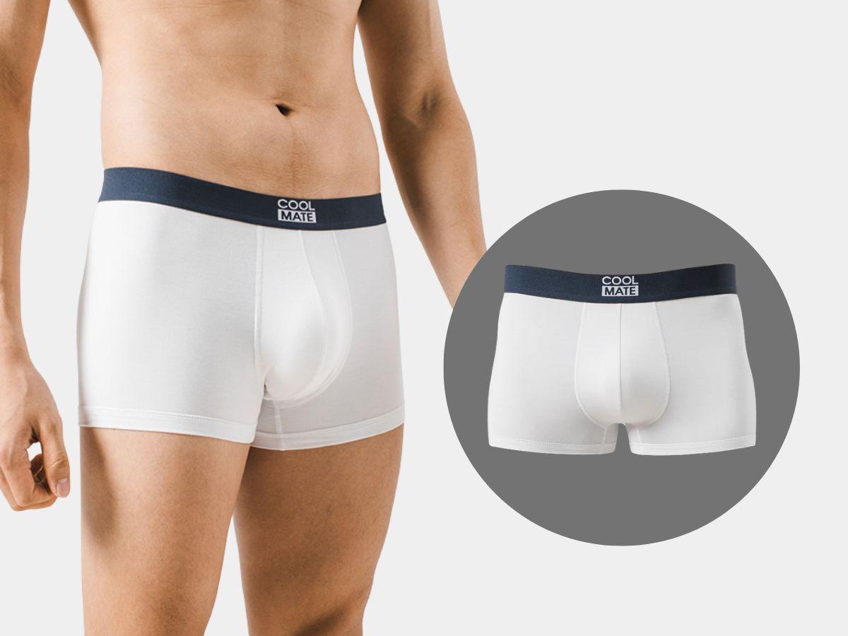 Quần lót nam Bamboo Trunk Coolmate mềm mại từ sợi tre, thoải mái suốt ngày dài